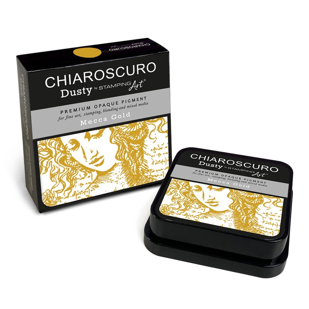 Chiaroscuro Dusty Ink Pad Mecca Gold