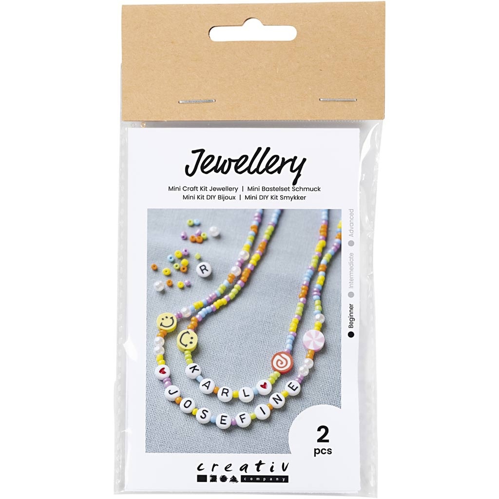 Mini Craft Kit Jewellery, Necklaces, 1 pack