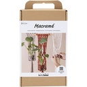 Craft Kit Macramé , Flower hanger, 1 pack