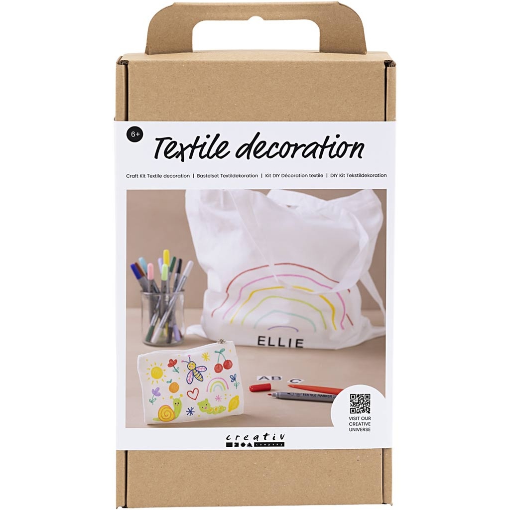 Craft Kit Textile Decoration, 1 pack